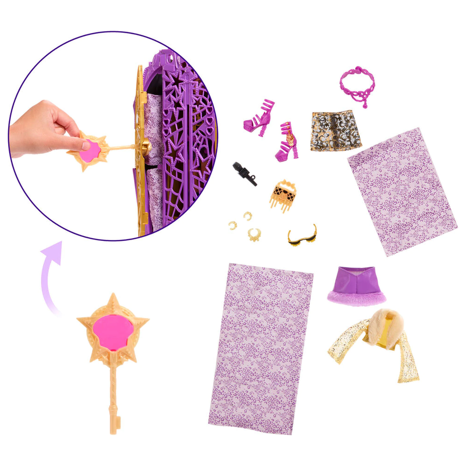 Monster High Skulltimate Secrets Hauntlywood Mysteries Clawdeen lutka fotografija izdelka