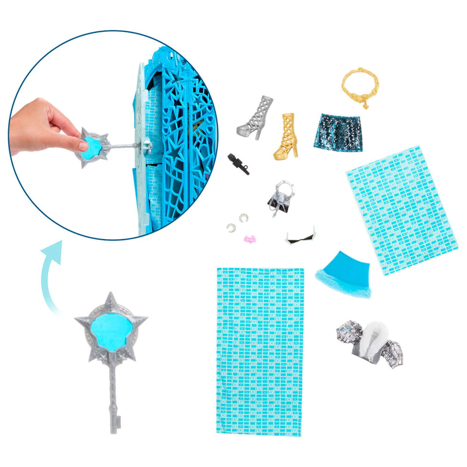 Monster High Skulltimate Secrets Hauntlywood Mysteries Frankie punčka fotografija izdelka