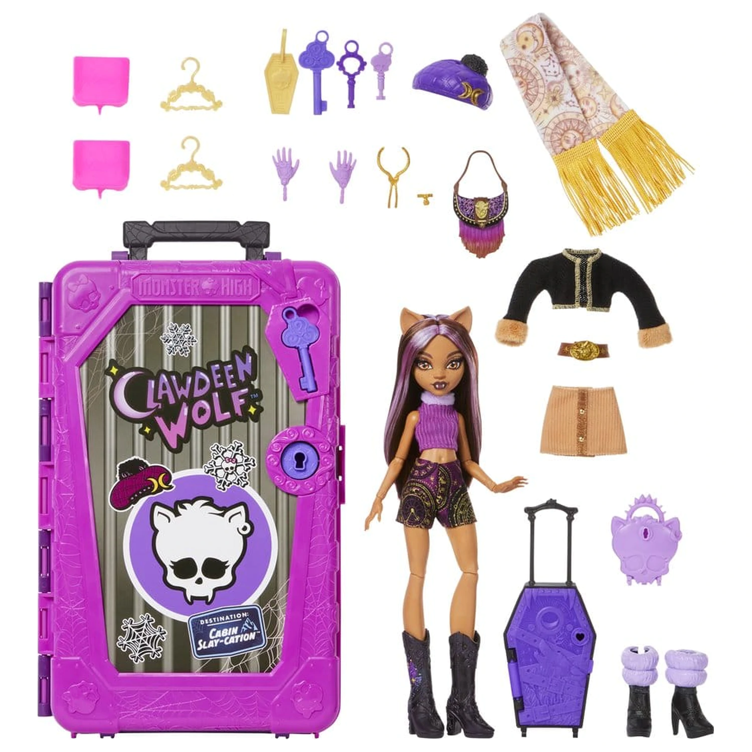 Monster High Skulltimate Secrets Lutka Clawdeen Wolf fotografija izdelka