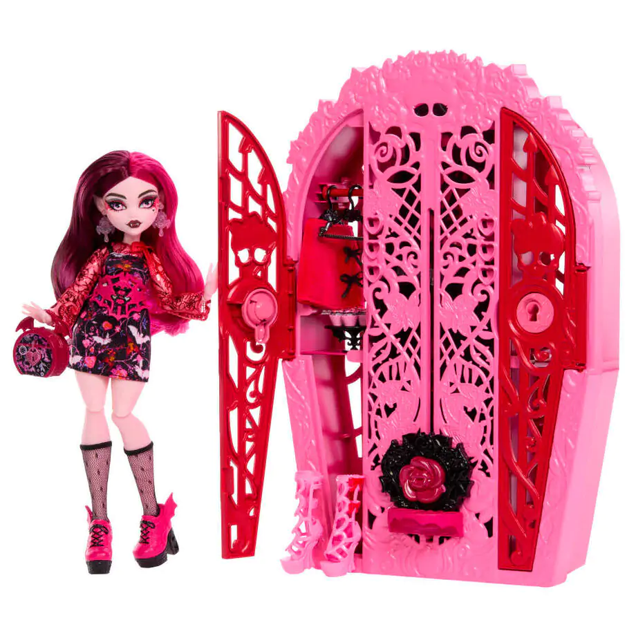 Monster High Skulltimate Secrets Midnight Garden Draculaura punčka fotografija izdelka