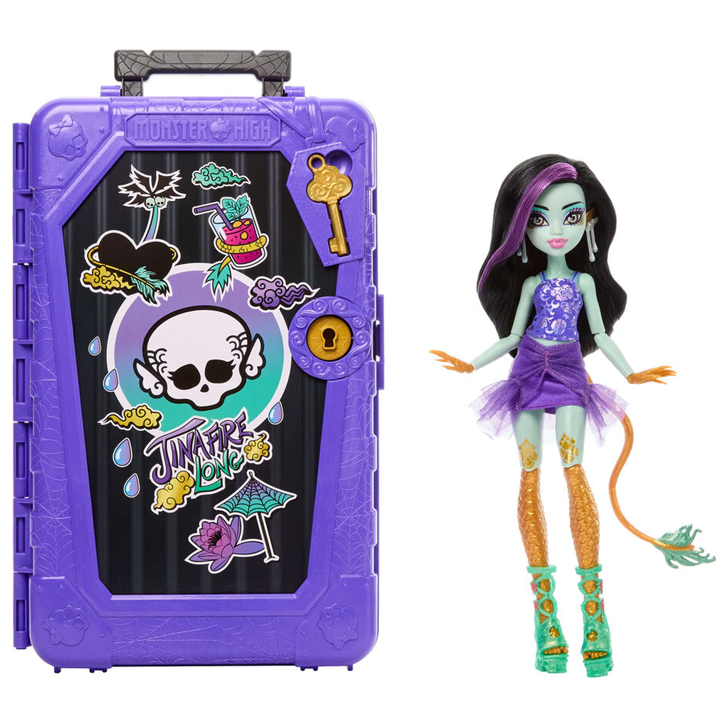 Monster High Skulltimate Secrets Series 7 Jinafire punčka fotografija izdelka