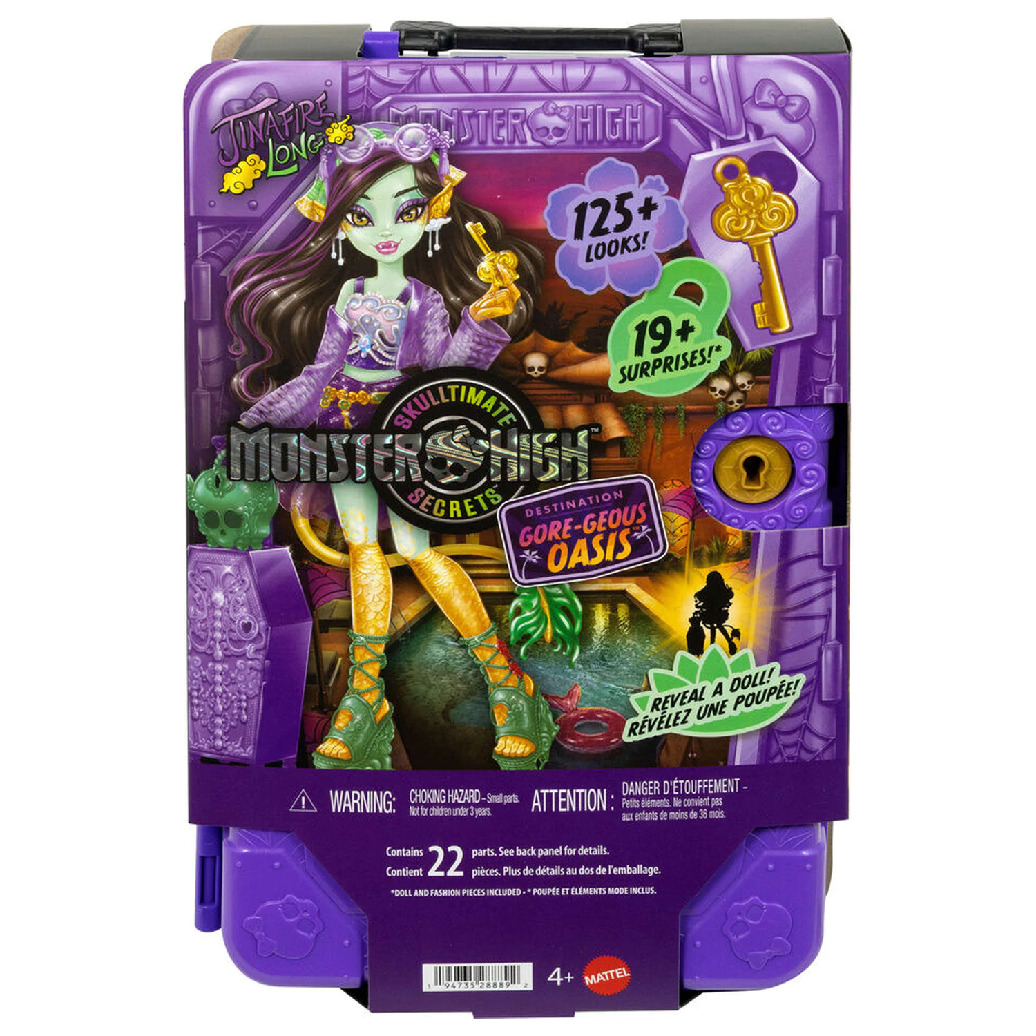 Monster High Skulltimate Secrets Series 7 Jinafire punčka fotografija izdelka