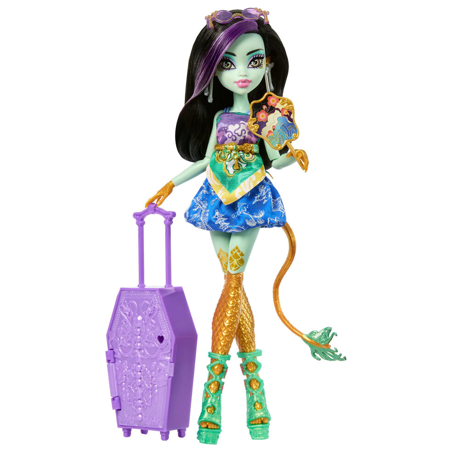 Monster High Skulltimate Secrets Series 7 Jinafire punčka fotografija izdelka