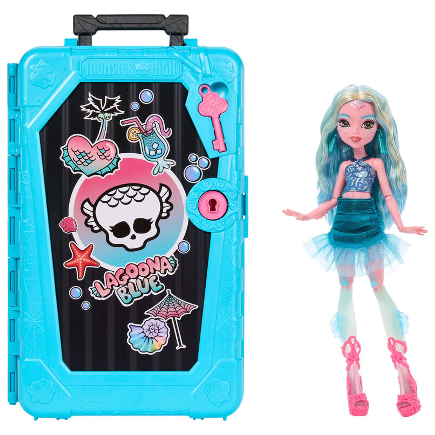 Monster High Skulltimate Secrets Series 7 Lagoona Blue lutka fotografija izdelka