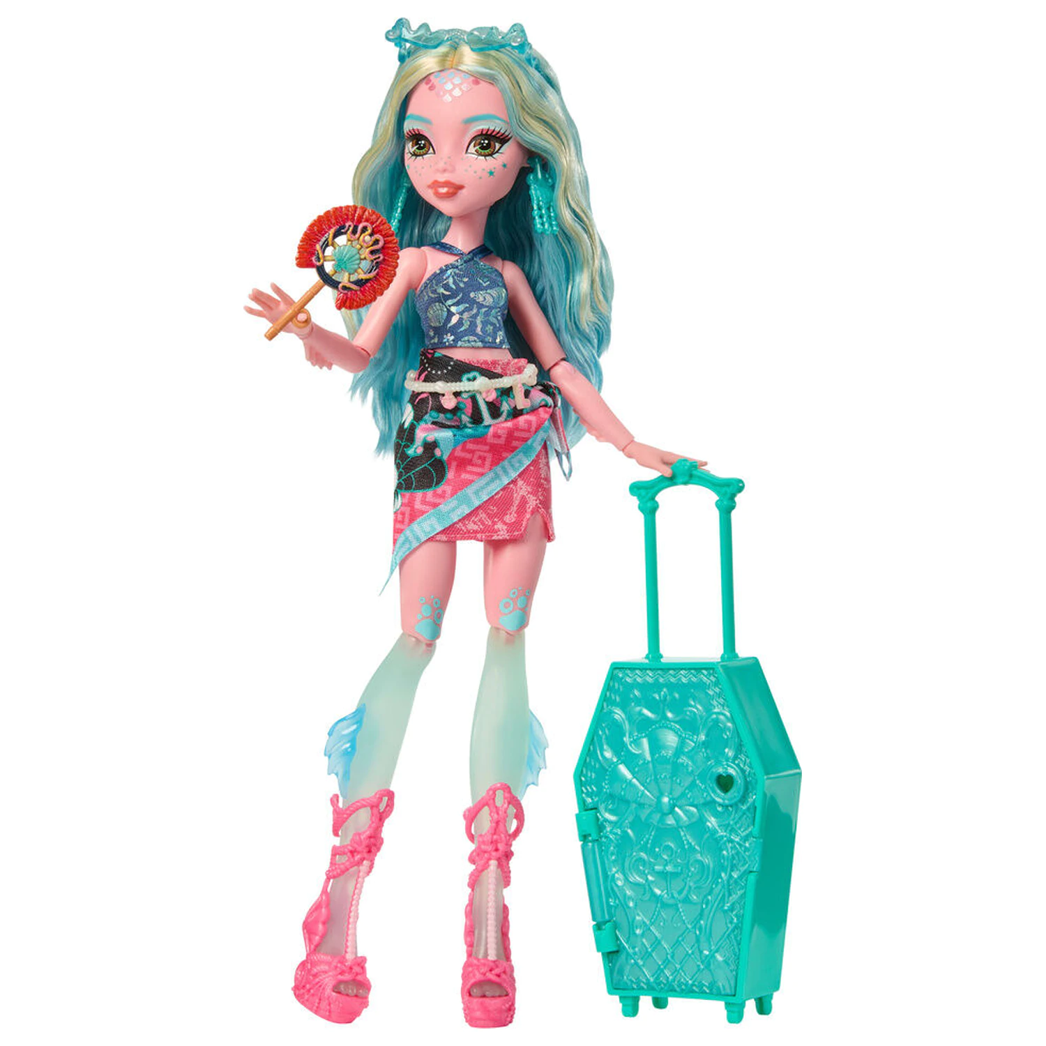Monster High Skulltimate Secrets Series 7 Lagoona Blue lutka fotografija izdelka