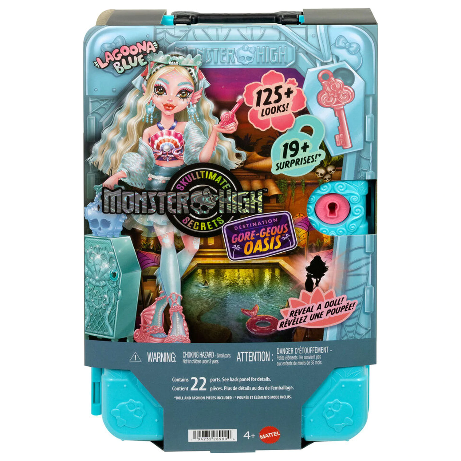 Monster High Skulltimate Secrets Series 7 Lagoona Blue lutka fotografija izdelka