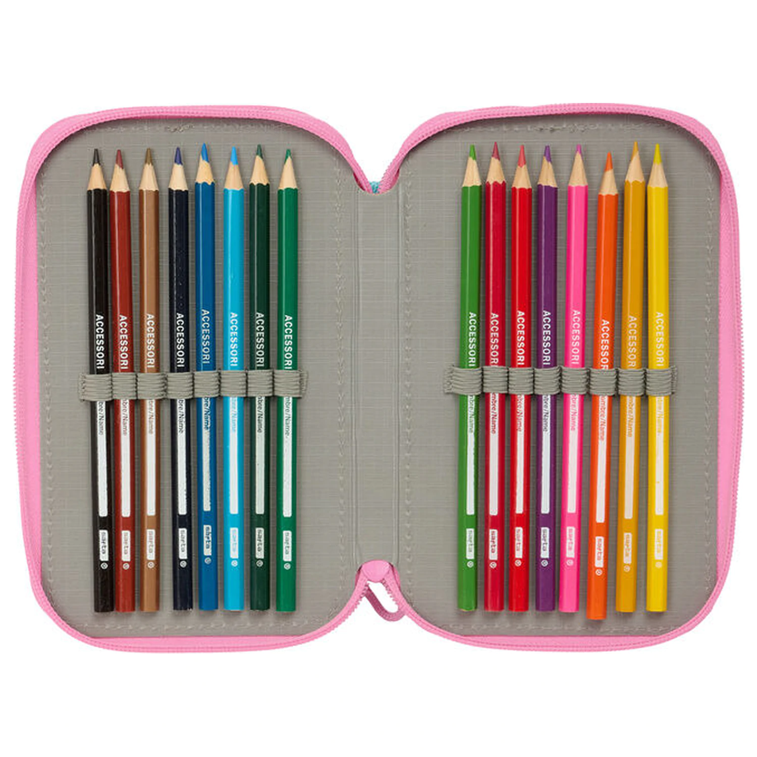 Monster High trojni etui za svinčnike 37 kosov fotografija izdelka