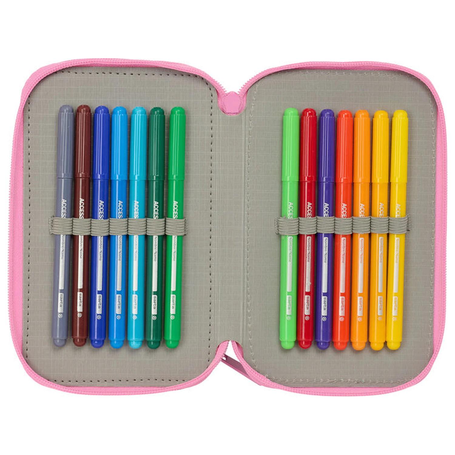 Monster High trojni etui za svinčnike 37 kosov fotografija izdelka