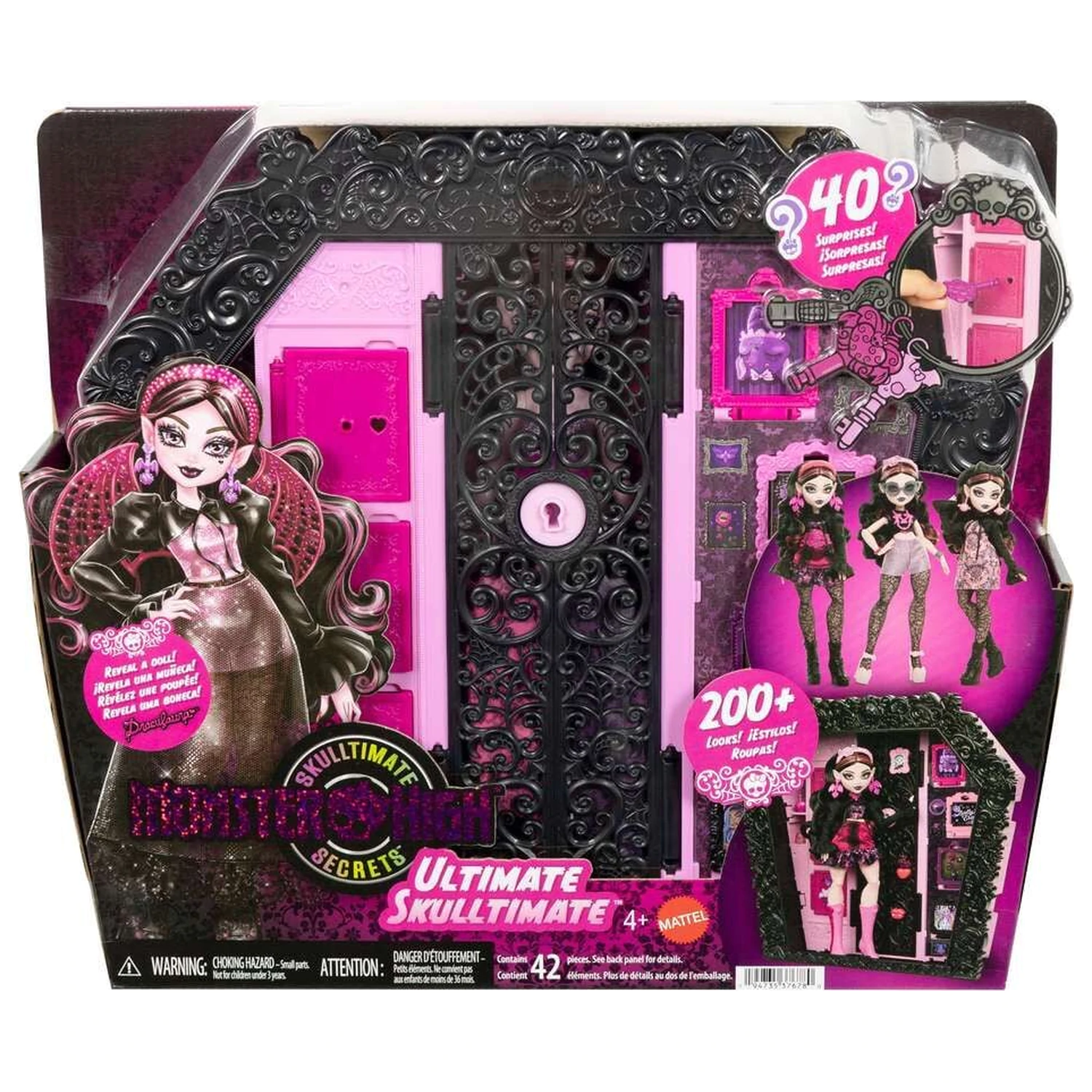 Monster High Ultimate Skulltimate Draculaura punčka in garderoba fotografija izdelka