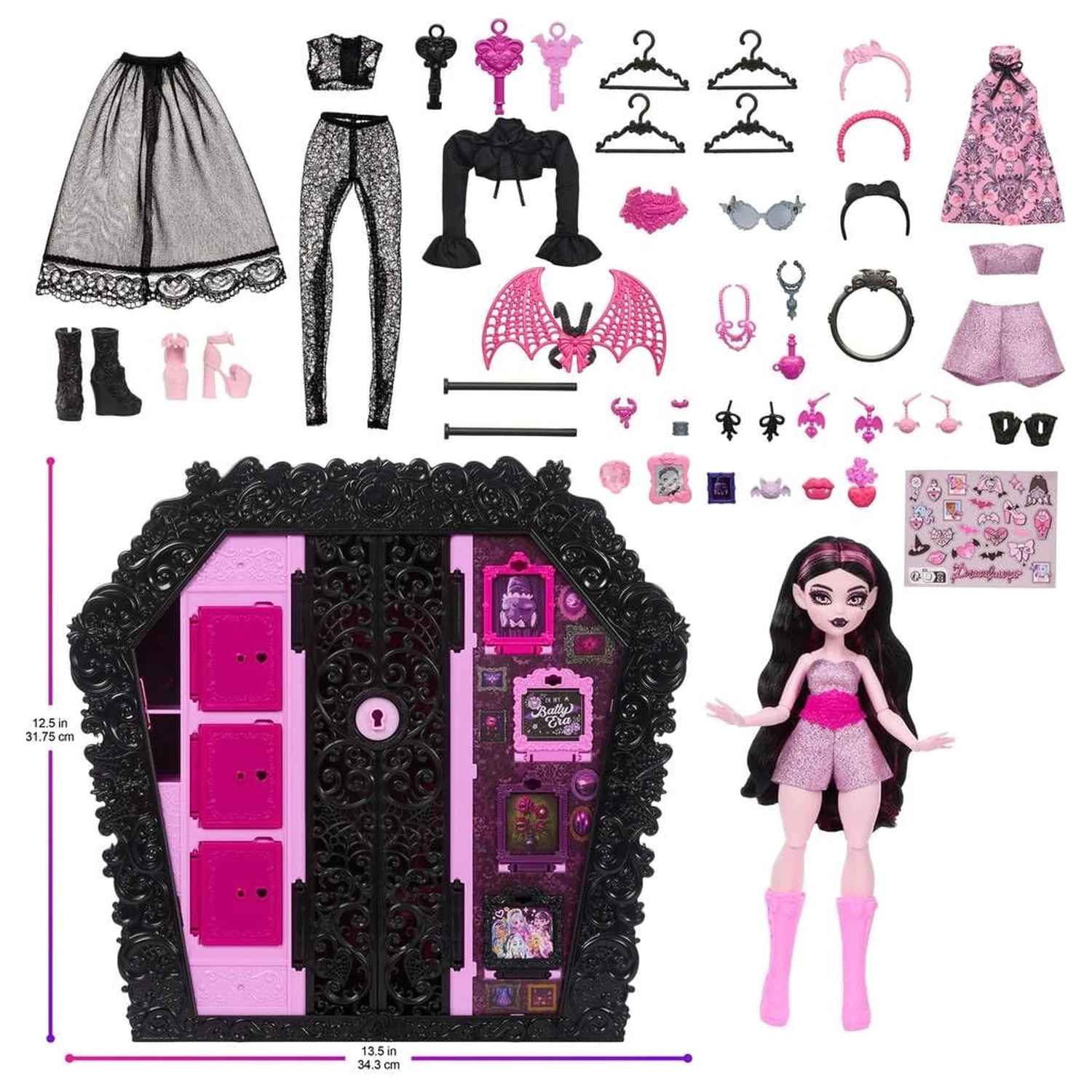 Monster High Ultimate Skulltimate Draculaura punčka in garderoba fotografija izdelka