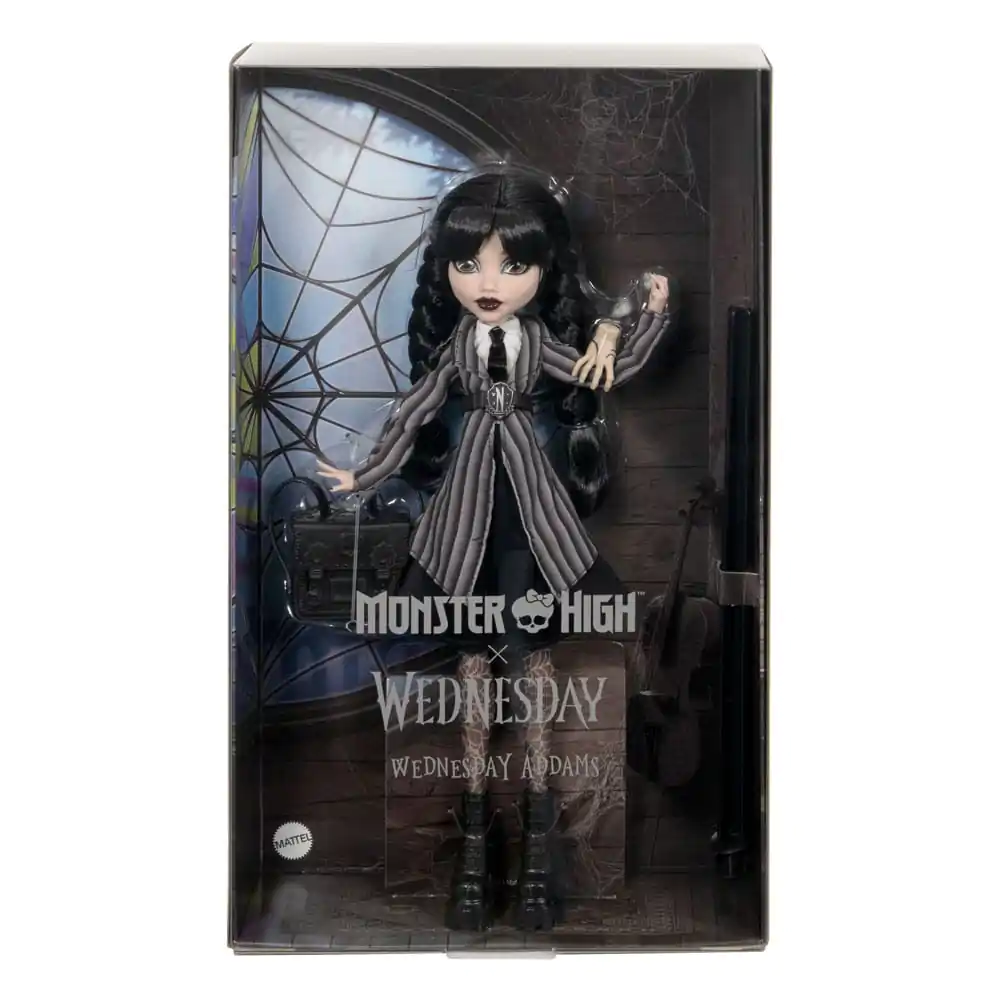 Monster High x Wednesday Doll Sreda Addams fotografija izdelka