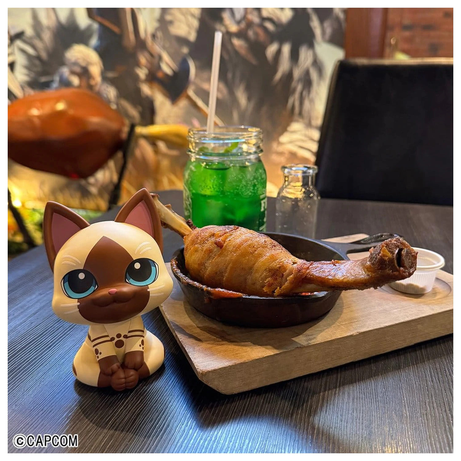 Monster Hunter Look Up PVC figura Airou 11 cm (z darilom) fotografija izdelka