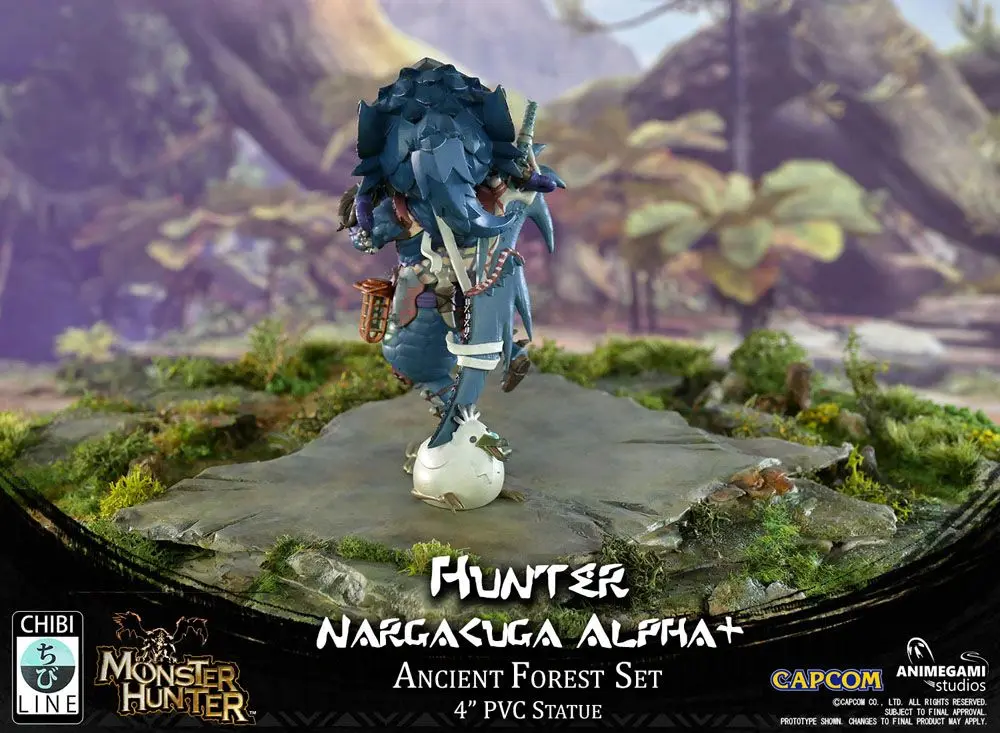 Monster Hunter PVC Kip Nargacuga Alpha+ 10 cm fotografija izdelka