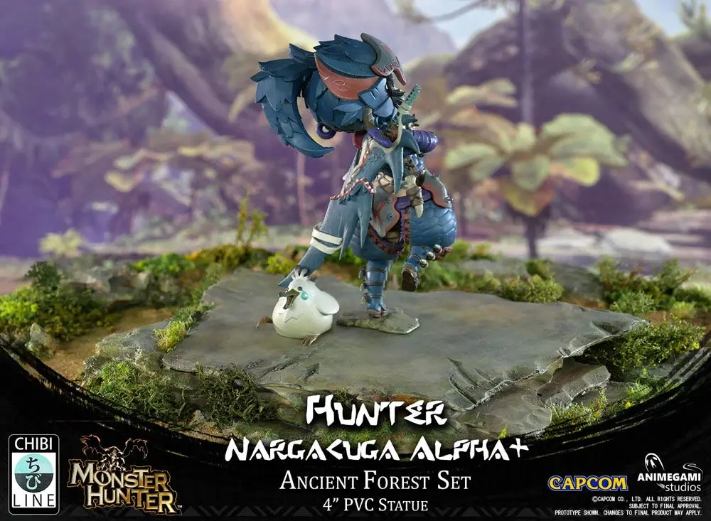 Monster Hunter PVC Kip Nargacuga Alpha+ 10 cm fotografija izdelka