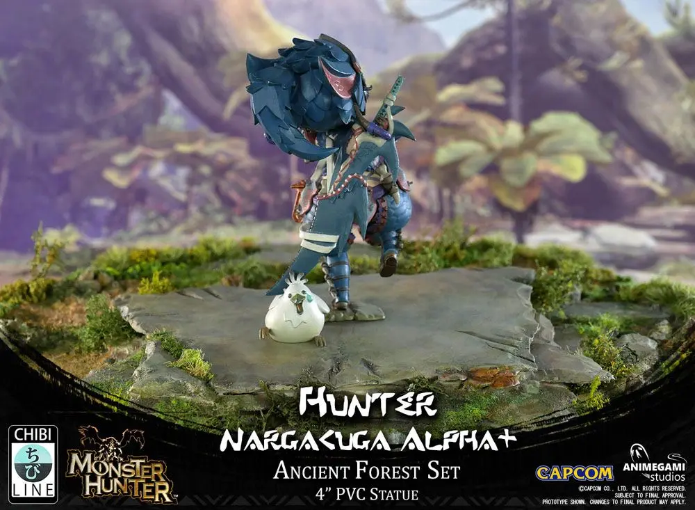 Monster Hunter PVC Kip Nargacuga Alpha+ 10 cm fotografija izdelka