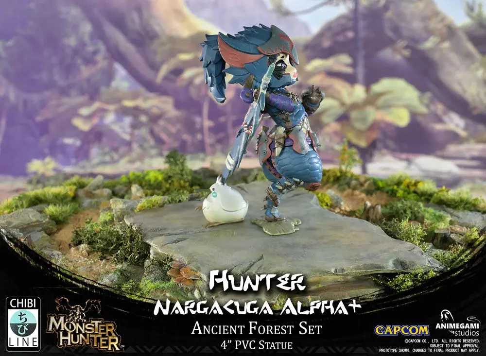 Monster Hunter PVC Kip Nargacuga Alpha+ 10 cm fotografija izdelka