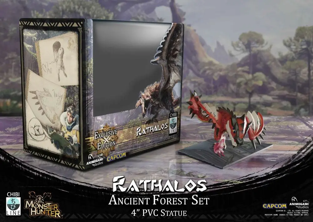 Monster Hunter PVC Kip Rathalos Exclusive Edition 10 cm fotografija izdelka