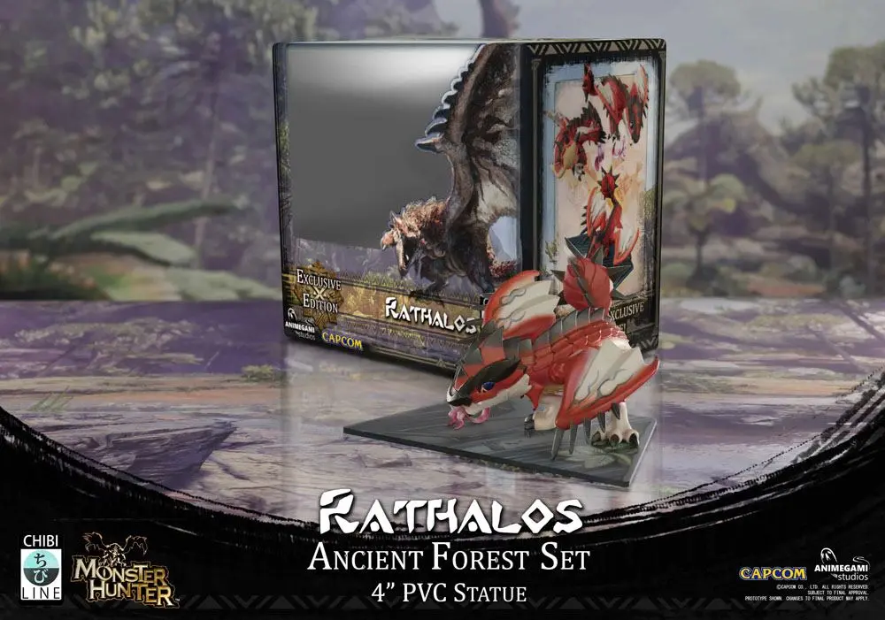 Monster Hunter PVC Kip Rathalos Exclusive Edition 10 cm fotografija izdelka