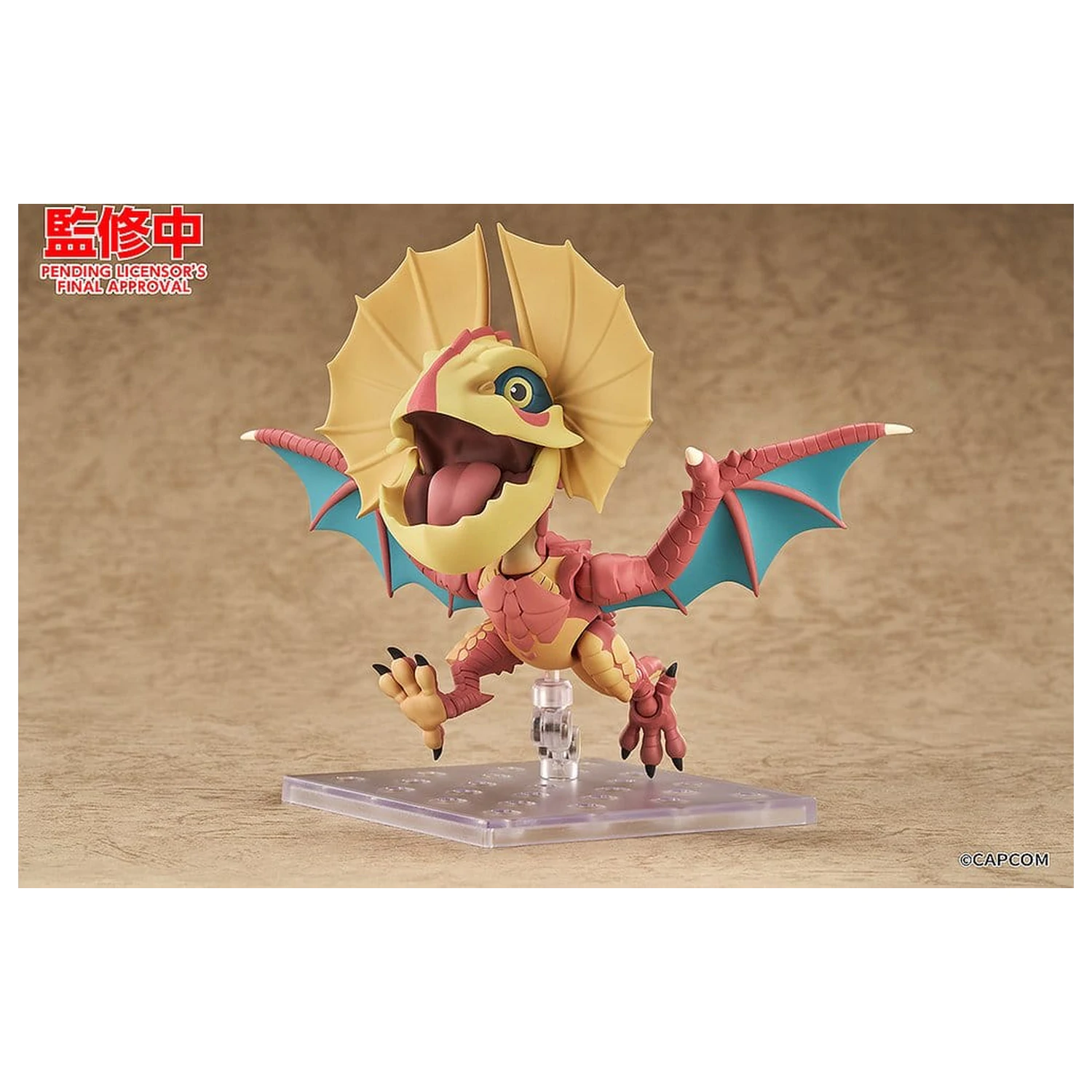Monster Hunter Series Nendoroid akcijska figura Yian Kut-Ku 9 cm fotografija izdelka