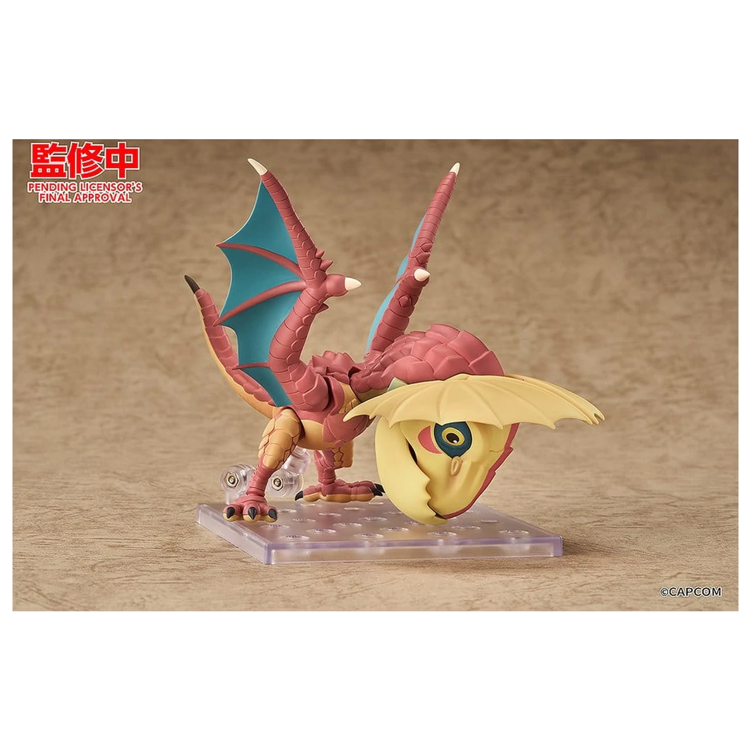 Monster Hunter Series Nendoroid akcijska figura Yian Kut-Ku 9 cm fotografija izdelka