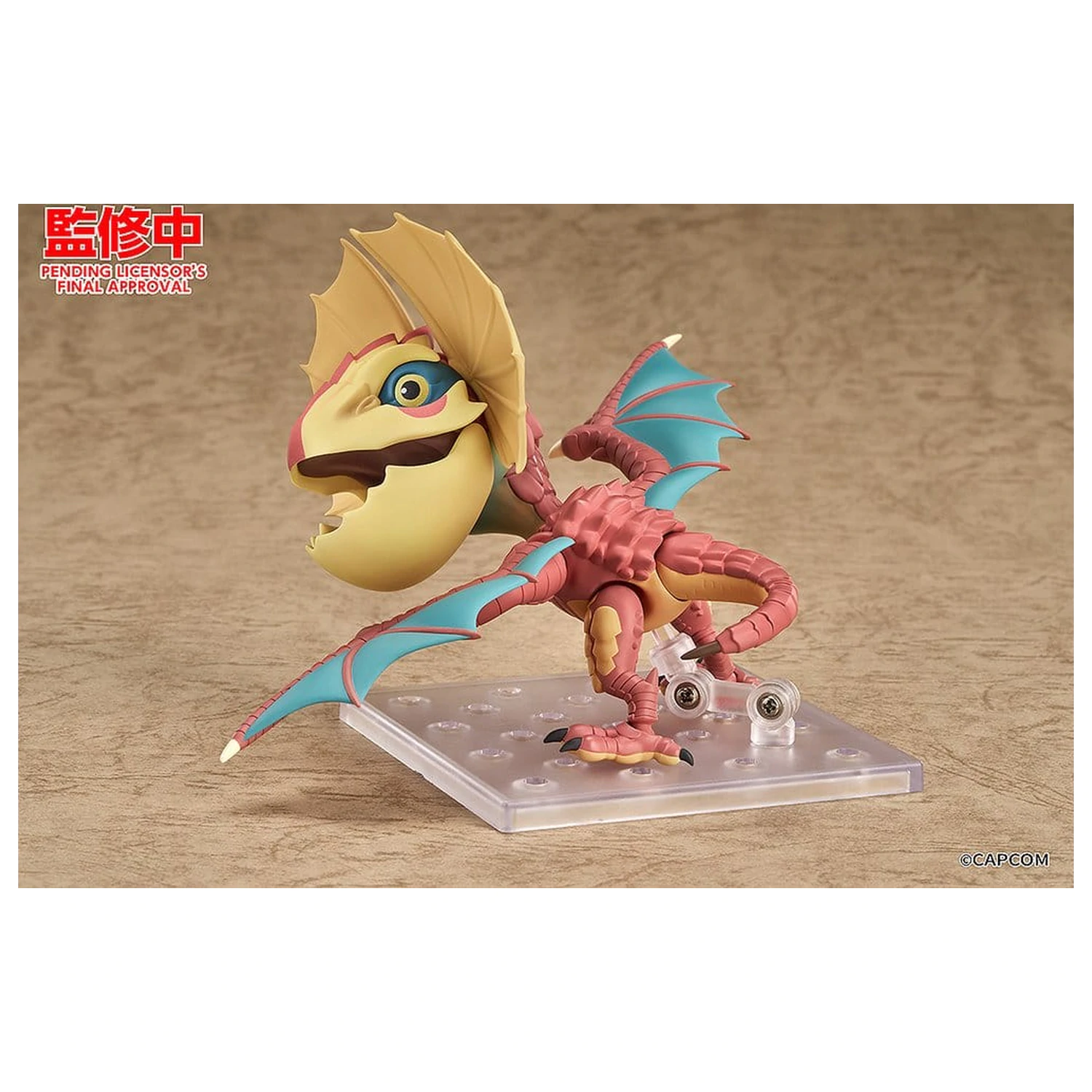 Monster Hunter Series Nendoroid akcijska figura Yian Kut-Ku 9 cm fotografija izdelka