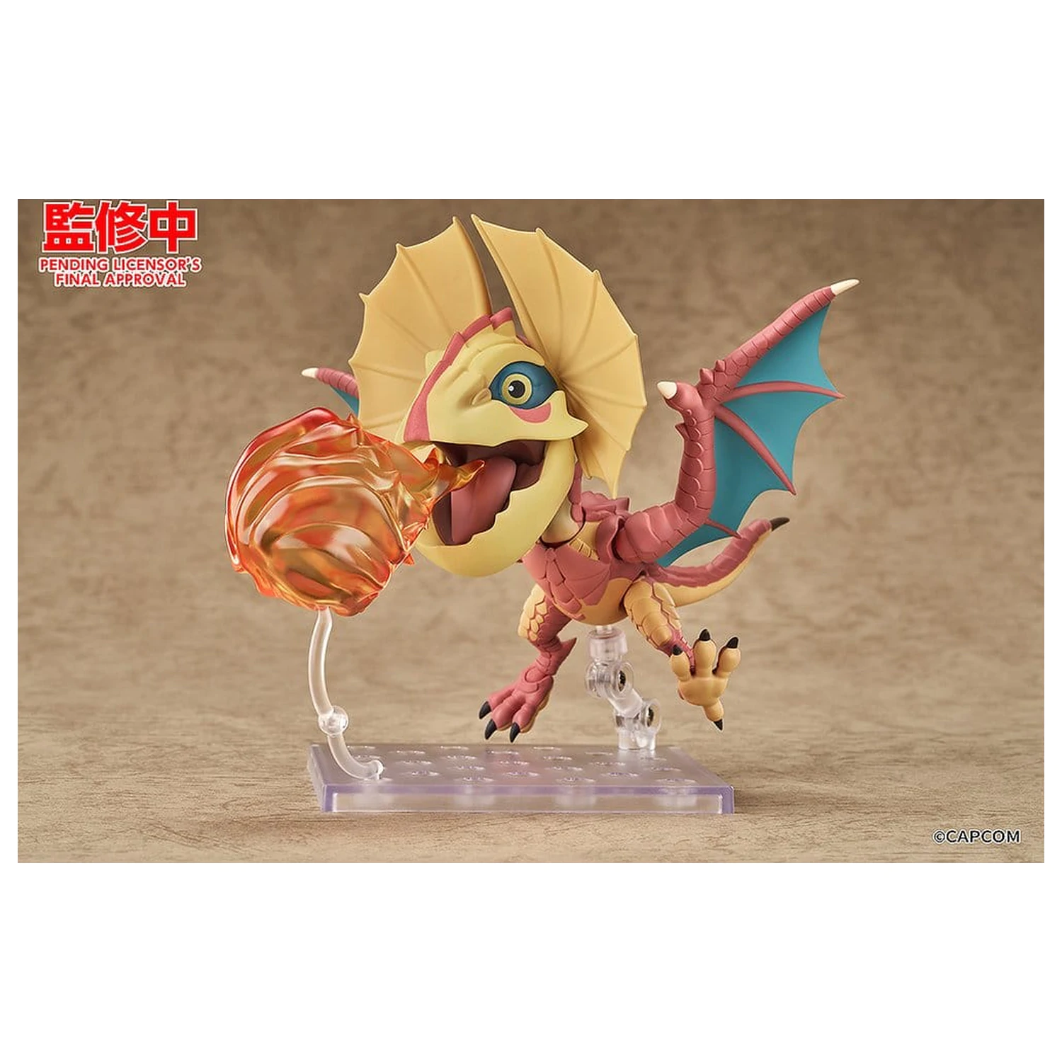 Monster Hunter Series Nendoroid akcijska figura Yian Kut-Ku 9 cm fotografija izdelka