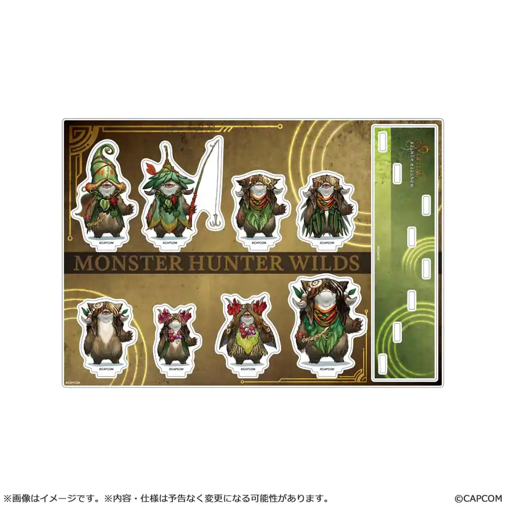 Monster Hunter Wilds Akrilno Stojalo Chomber Set 15 cm fotografija izdelka