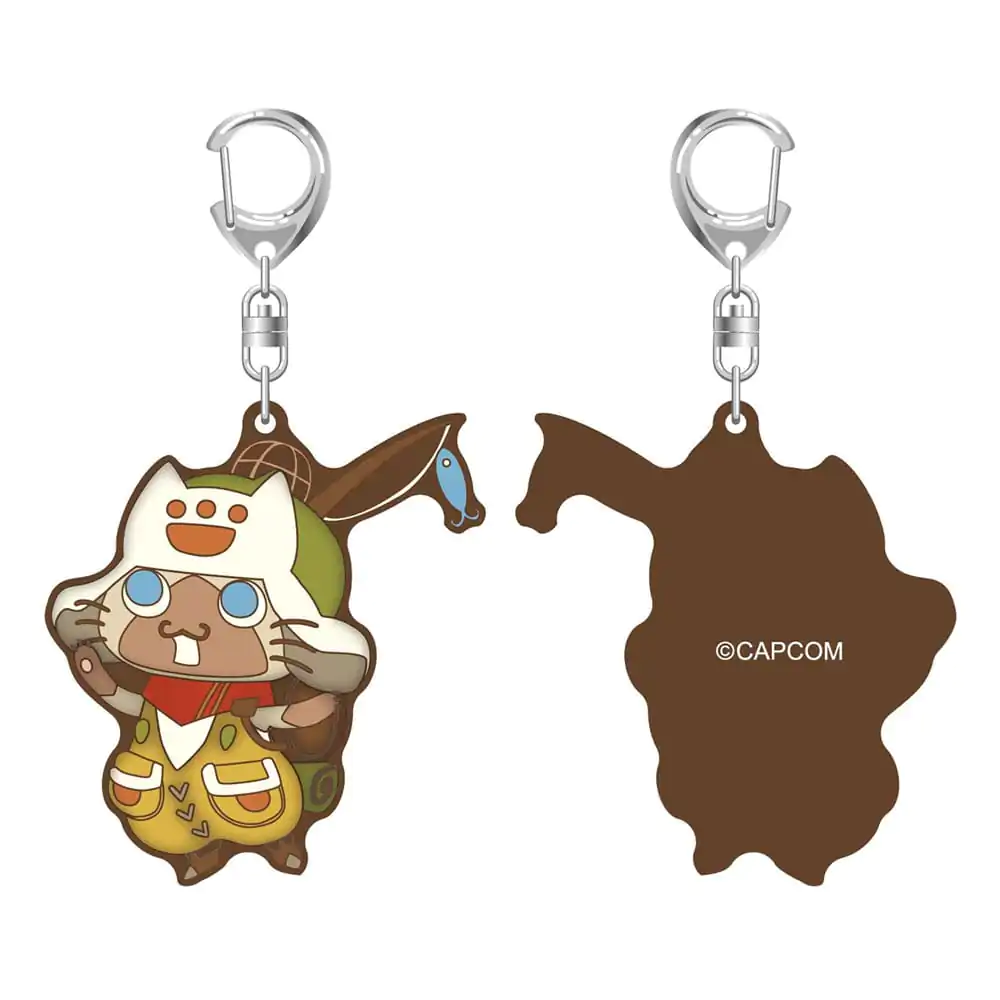 Monster Hunter Wilds Gumijasti obesek za ključe Palico 7 cm fotografija izdelka