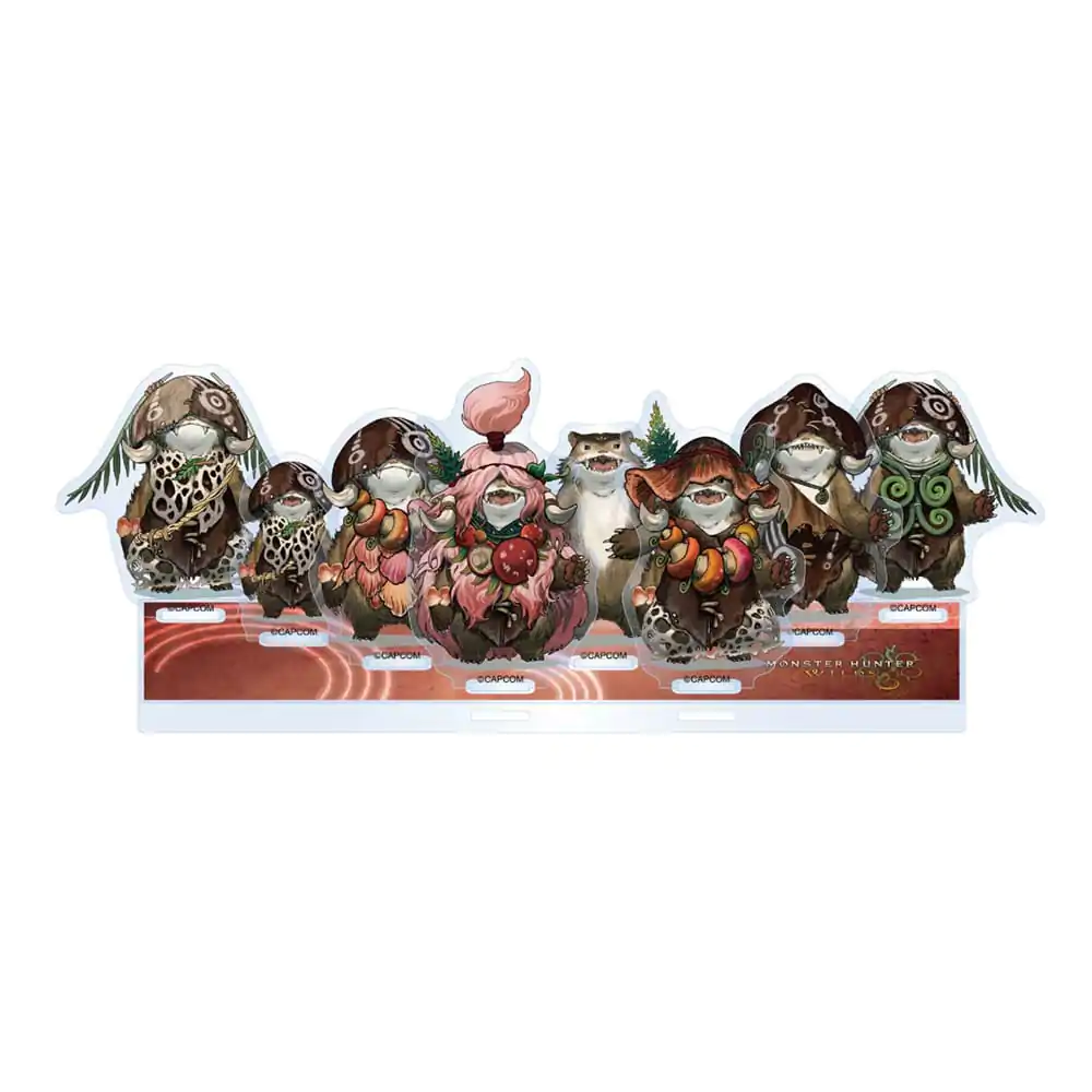 Monster Hunter Wilds Akrilno Stojalo Plumpeach Set 15 cm fotografija izdelka