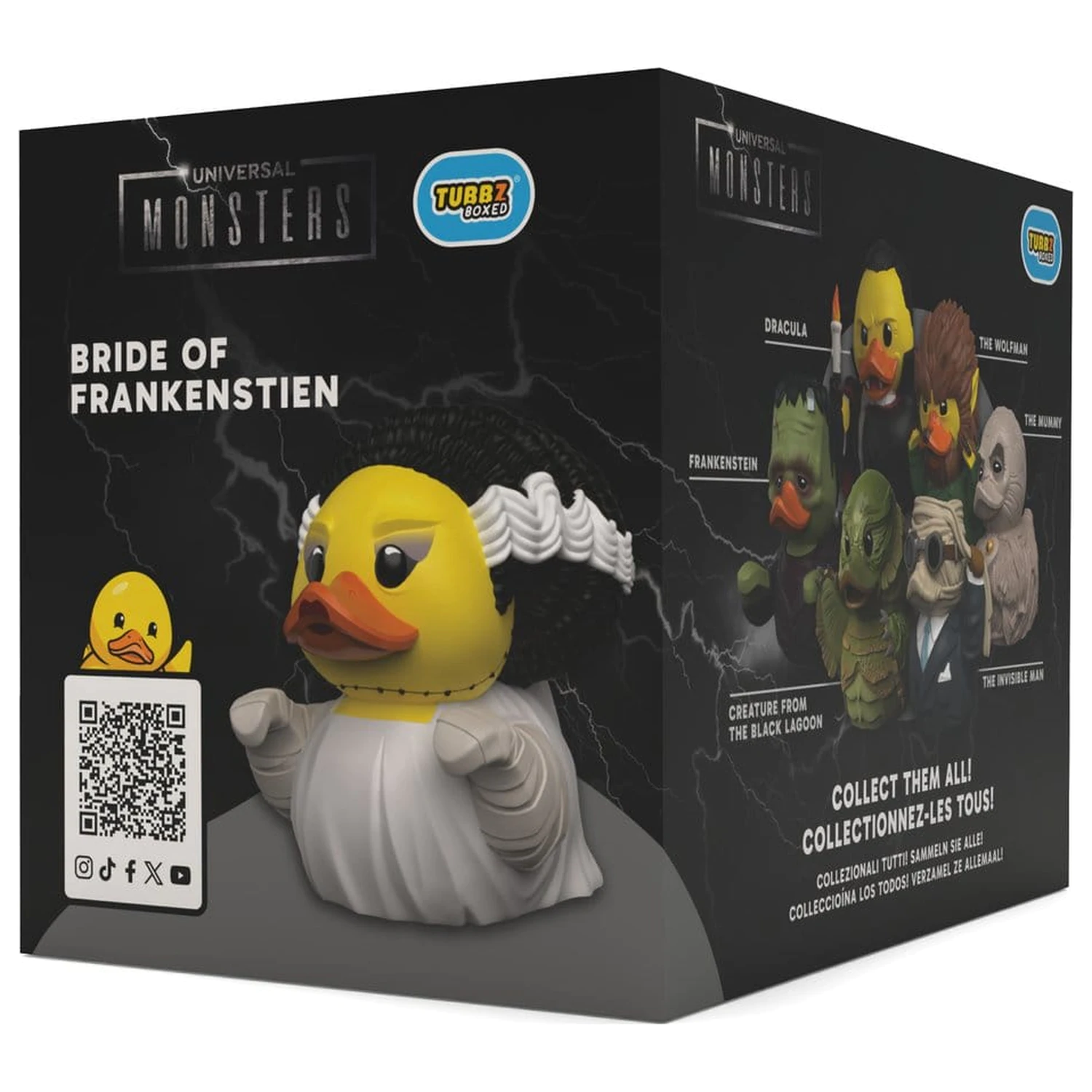Monsters Tubbz PVC figurica Bride of Frankenstein Boxed Edition 10 cm fotografija izdelka