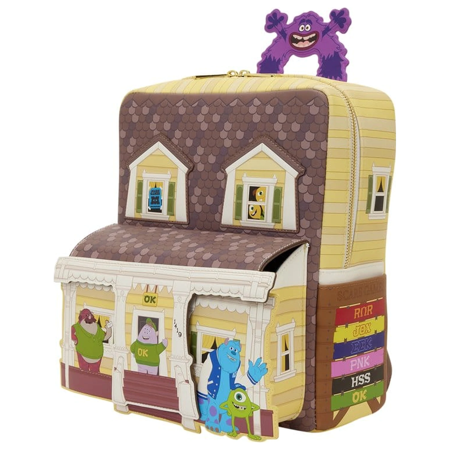 Monsters University Oozma Kappa House figuralni mini nahrbtnik fotografija izdelka