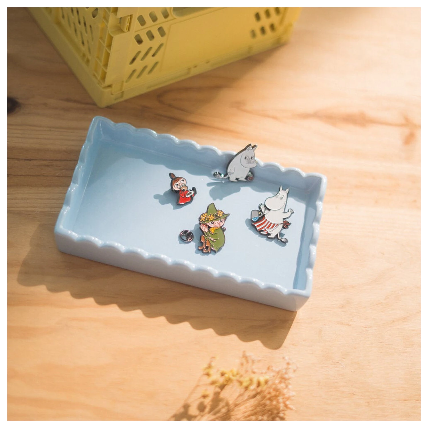 Moomin set 4 značk fotografija izdelka