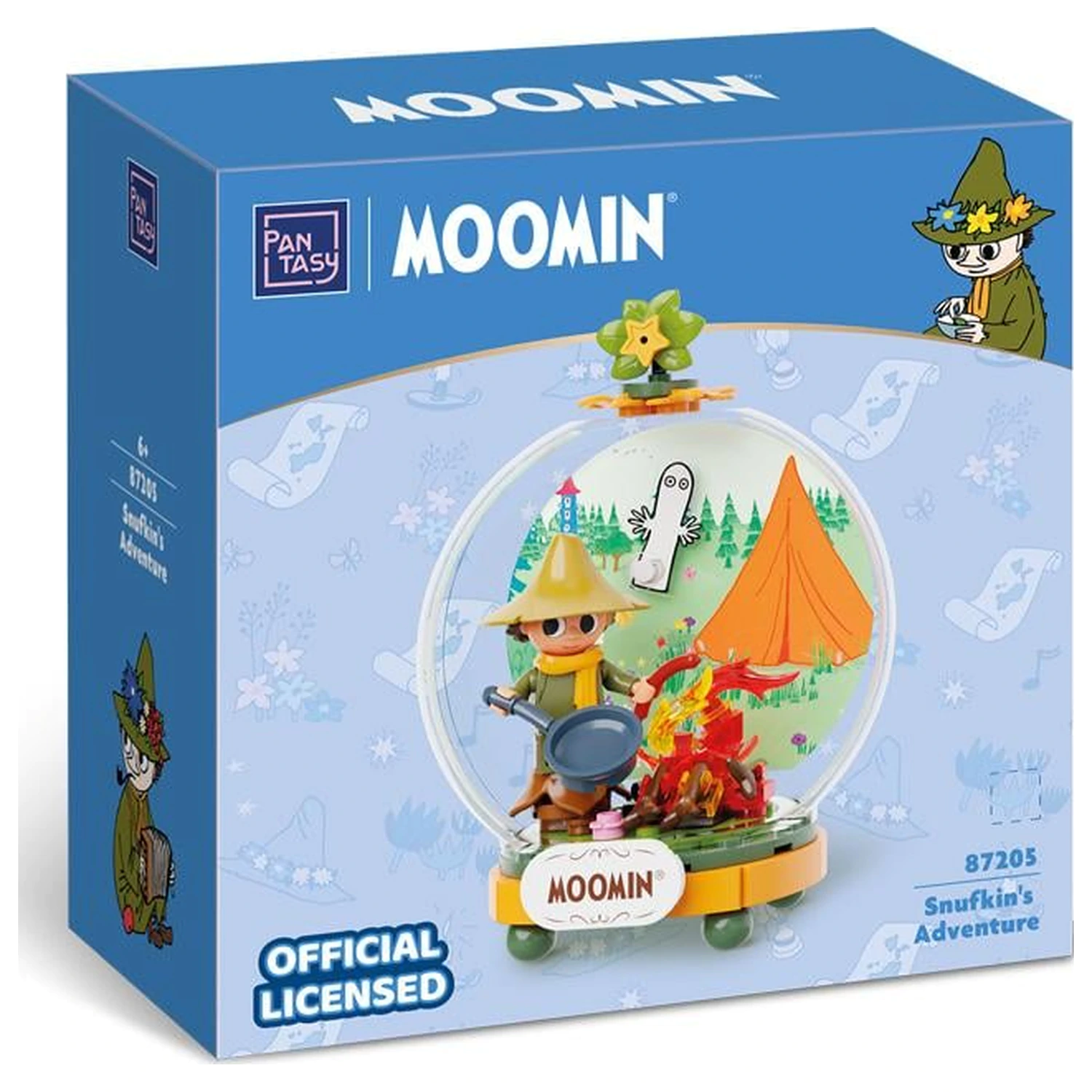 Moomin Snufkin's Adventure kocka za sestavljanje 86 kosov fotografija izdelka