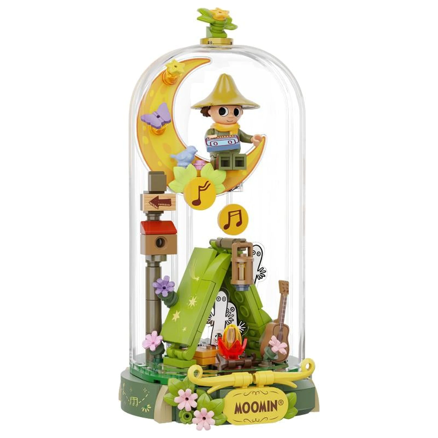 Moomin Snufkin's Concert Kocke za sestavljanje 225 kosov fotografija izdelka