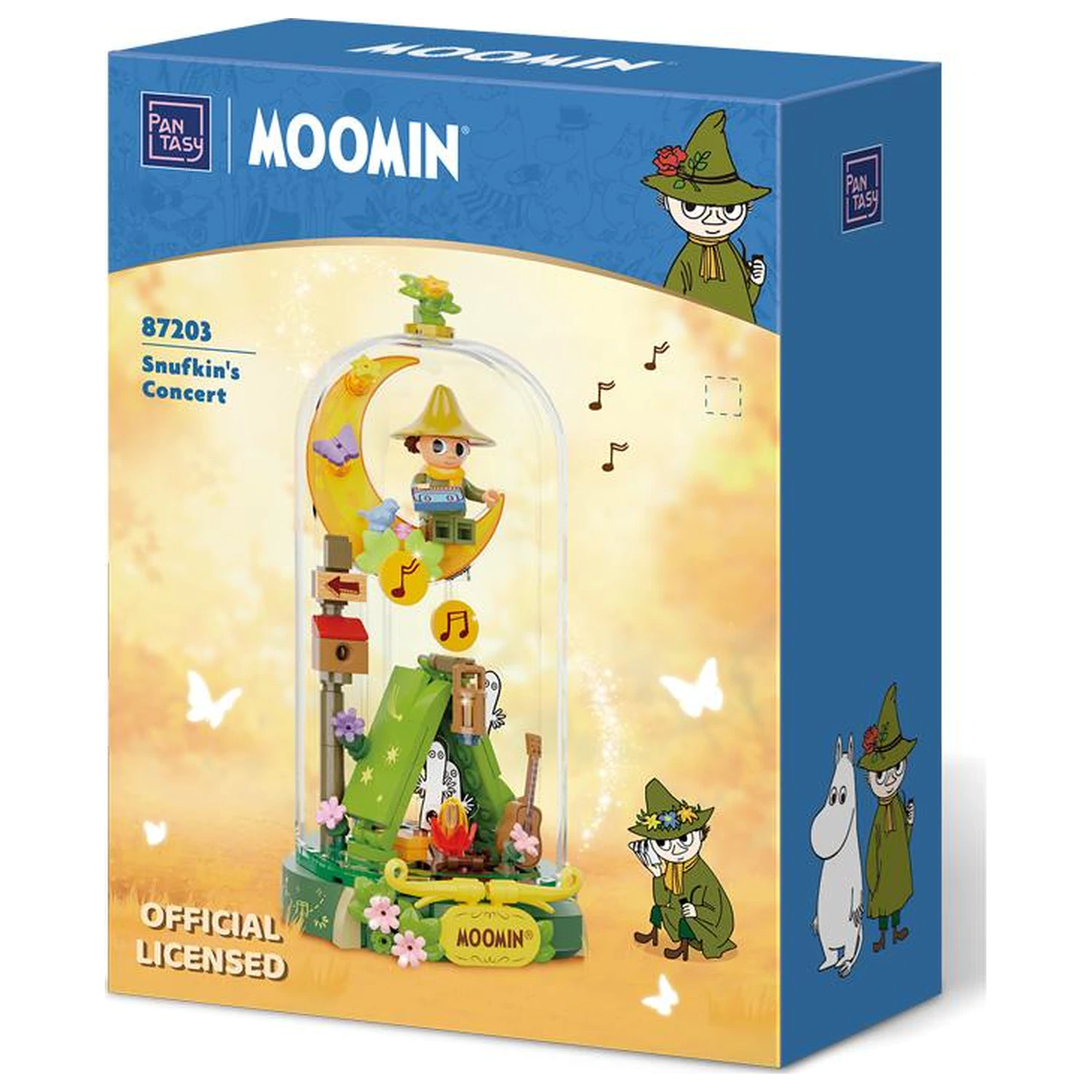 Moomin Snufkin's Concert Kocke za sestavljanje 225 kosov fotografija izdelka