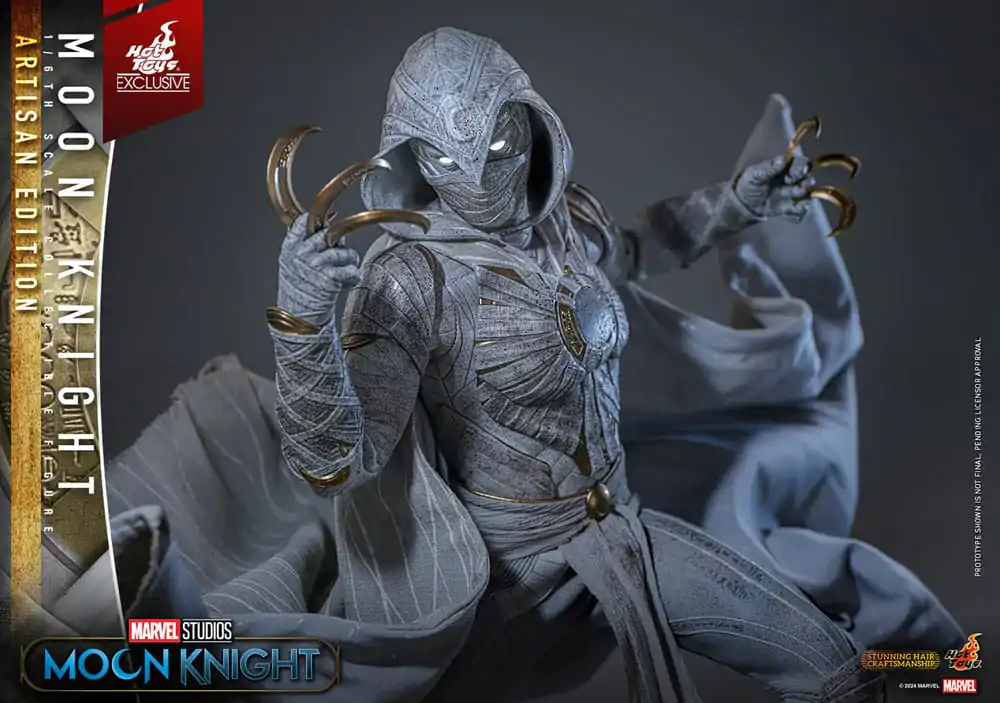Moon Knight akcijska figura 1/6 Moon Knight Artisan Edition 29 cm fotografija izdelka
