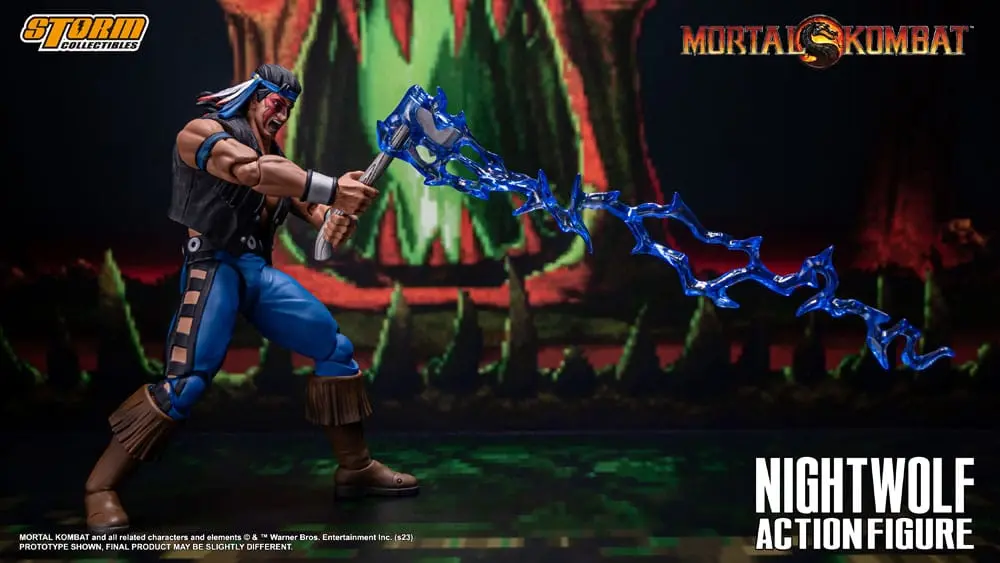 Akcijska figura Mortal Kombat 1/12 Nightwolf 18 cm fotografija izdelka