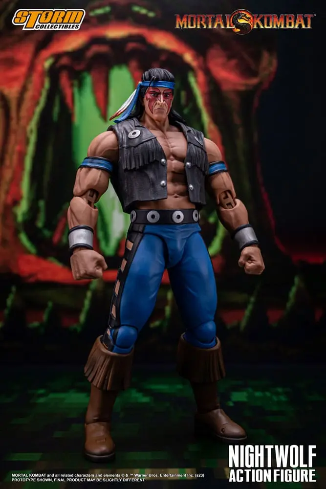 Akcijska figura Mortal Kombat 1/12 Nightwolf 18 cm fotografija izdelka