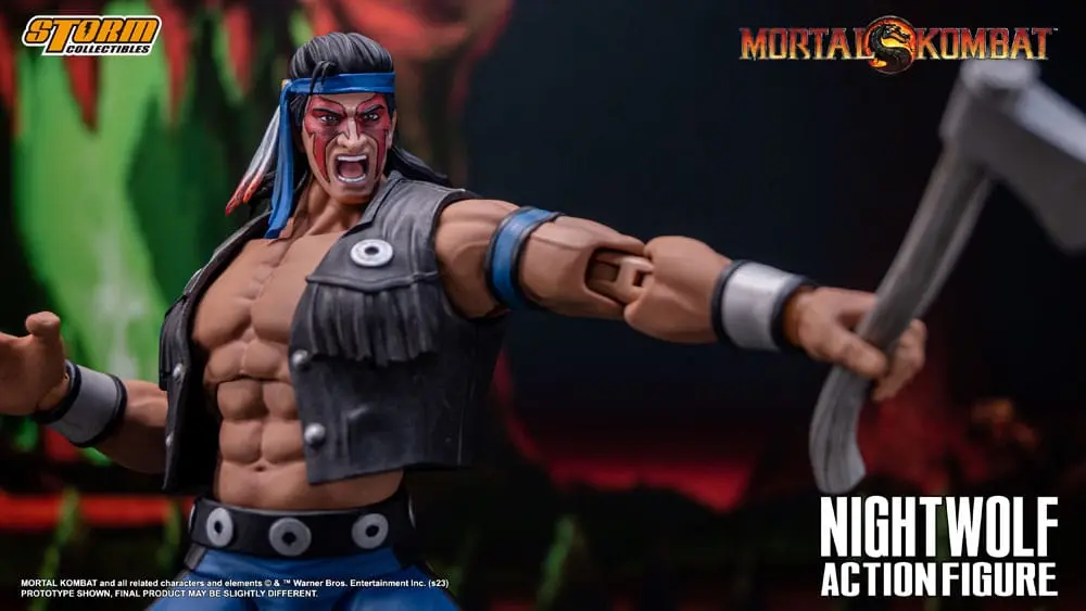 Akcijska figura Mortal Kombat 1/12 Nightwolf 18 cm fotografija izdelka