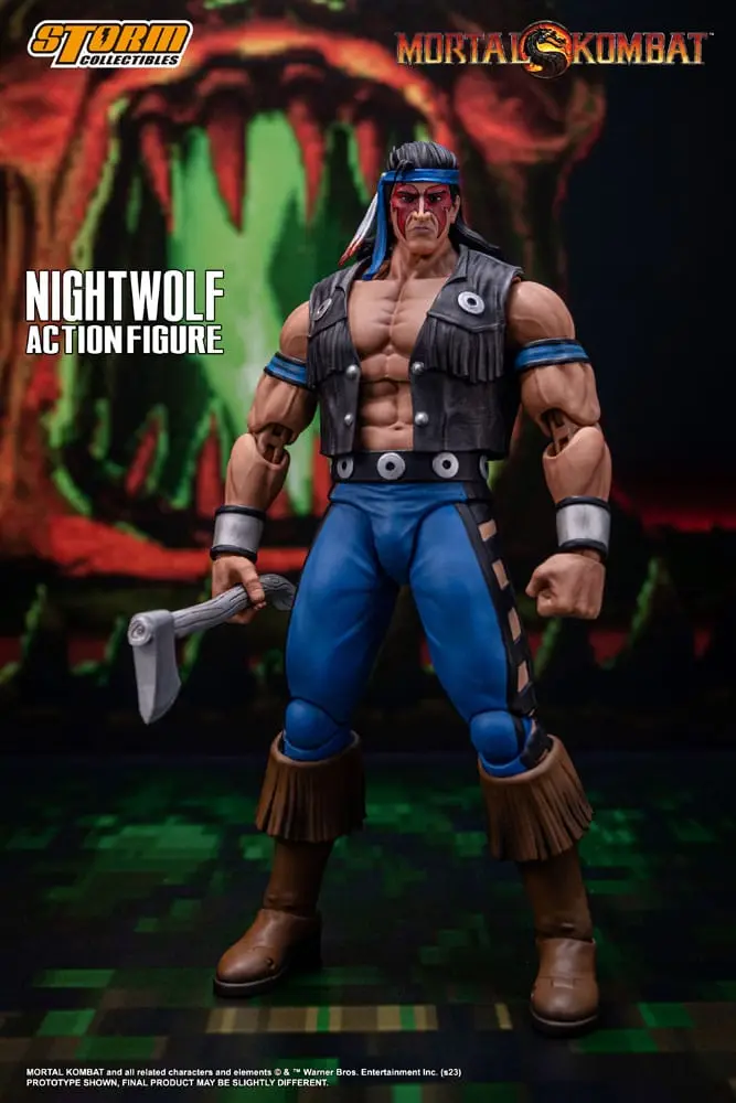 Akcijska figura Mortal Kombat 1/12 Nightwolf 18 cm fotografija izdelka