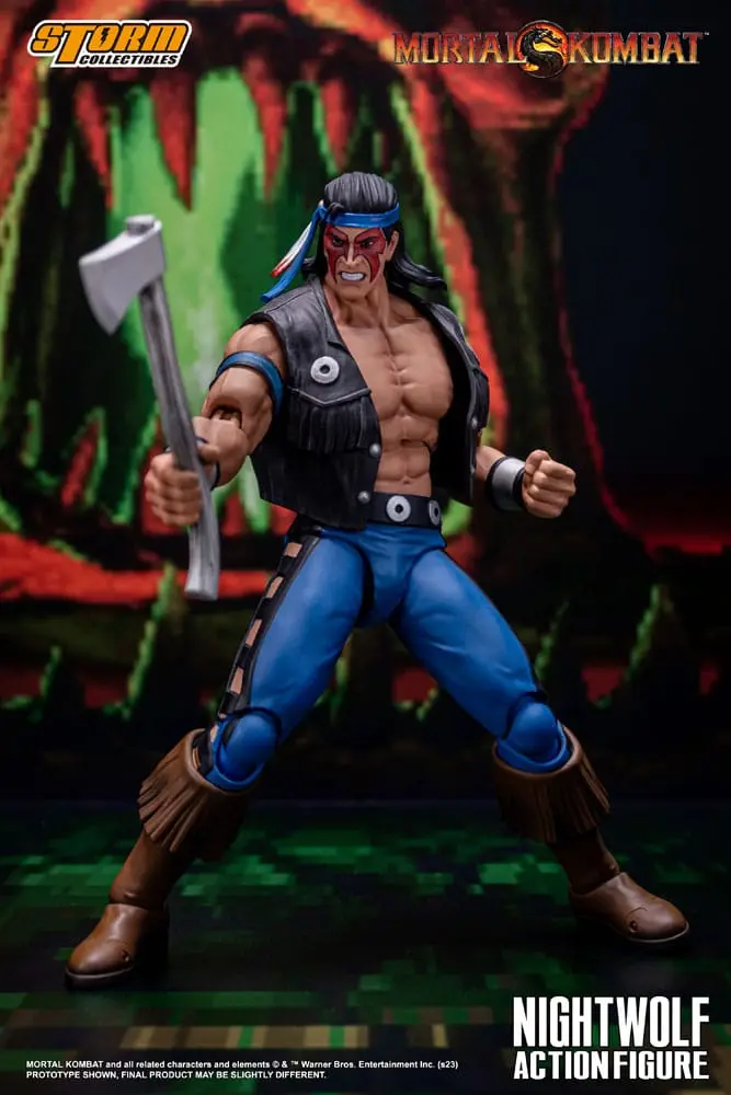 Akcijska figura Mortal Kombat 1/12 Nightwolf 18 cm fotografija izdelka