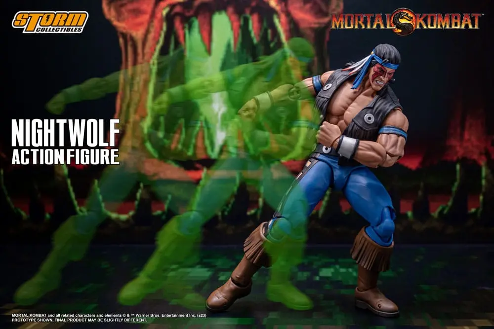 Akcijska figura Mortal Kombat 1/12 Nightwolf 18 cm fotografija izdelka