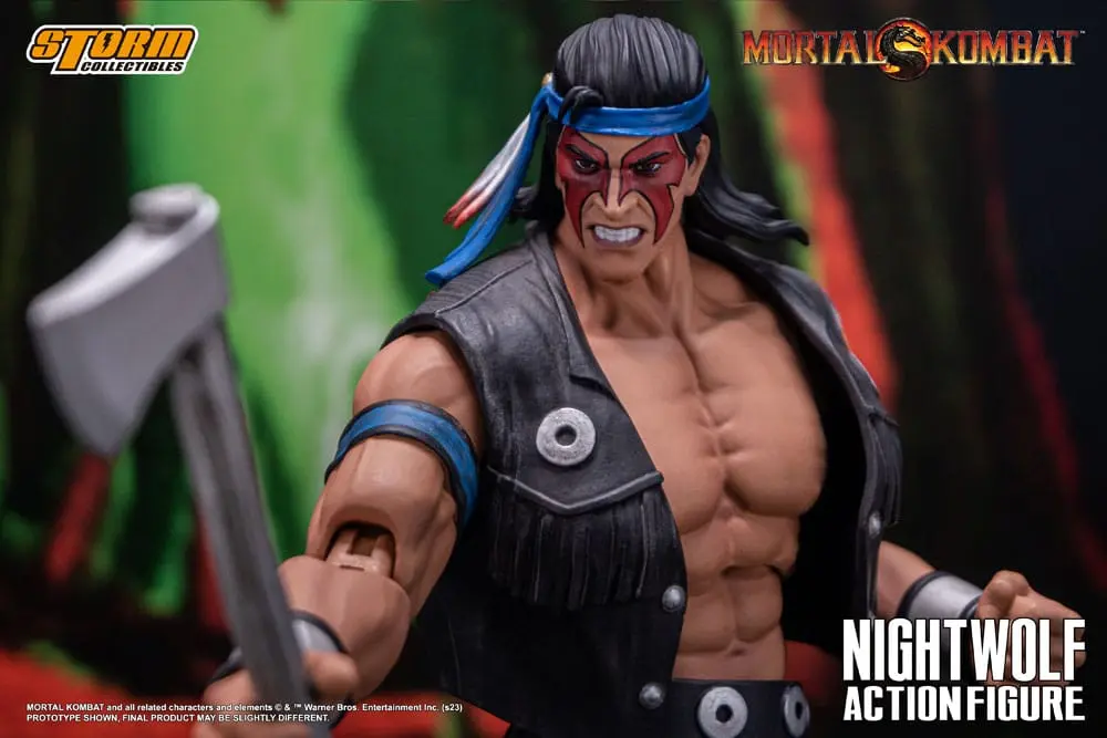 Akcijska figura Mortal Kombat 1/12 Nightwolf 18 cm fotografija izdelka