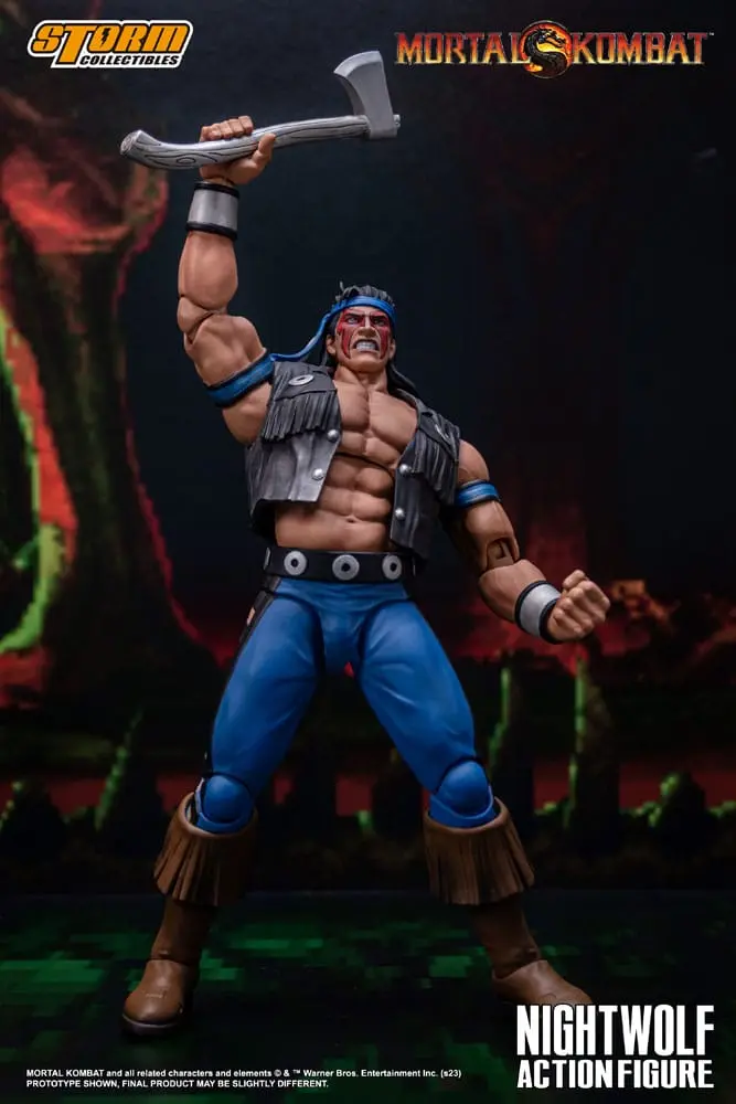 Akcijska figura Mortal Kombat 1/12 Nightwolf 18 cm fotografija izdelka