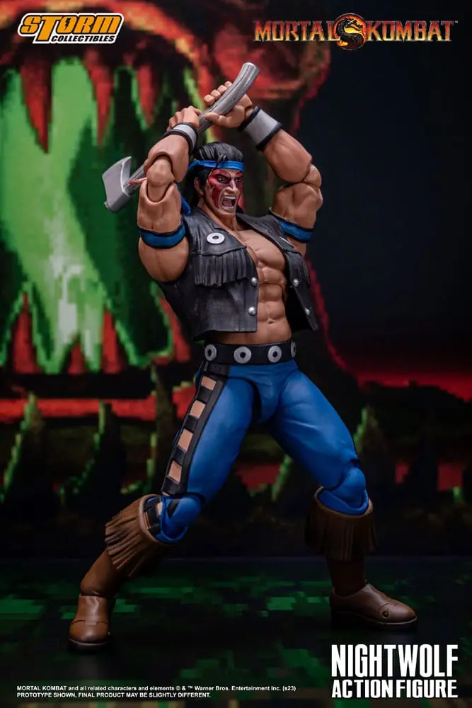 Akcijska figura Mortal Kombat 1/12 Nightwolf 18 cm fotografija izdelka