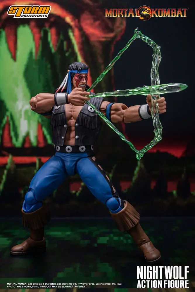 Akcijska figura Mortal Kombat 1/12 Nightwolf 18 cm fotografija izdelka