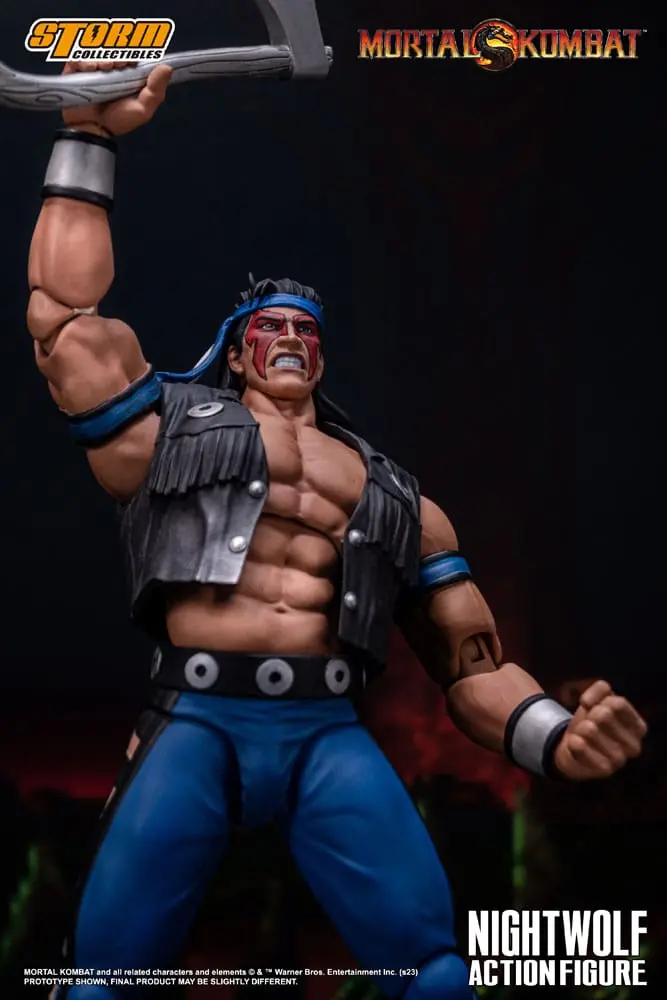 Akcijska figura Mortal Kombat 1/12 Nightwolf 18 cm fotografija izdelka