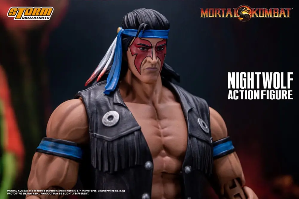 Akcijska figura Mortal Kombat 1/12 Nightwolf 18 cm fotografija izdelka