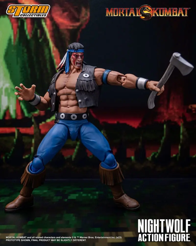 Akcijska figura Mortal Kombat 1/12 Nightwolf 18 cm fotografija izdelka