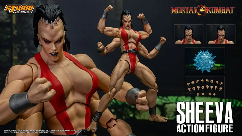 Akcijska figura Mortal Kombat 1/12 Sheeva 18 cm fotografija izdelka